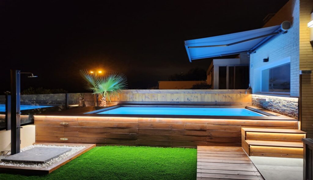 Piscina elevada #Almira