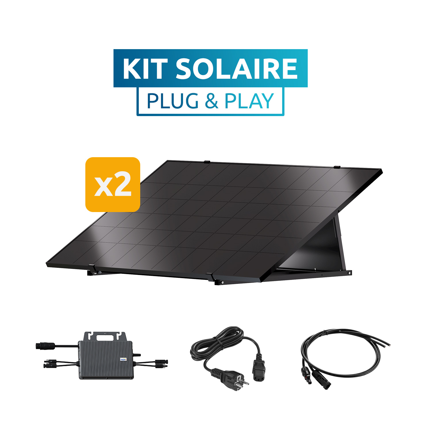 Sistema Solar Plug & Play 900Wp (800W) para Piscina - Ahorro Energético sin Instalación - Imagen 4