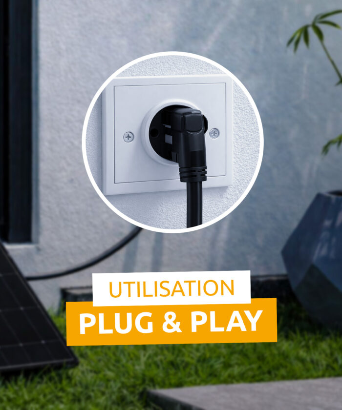 Alternative view of Sistema Solar Plug & Play 900Wp (800W) para Piscina - Ahorro Energético sin Instalación