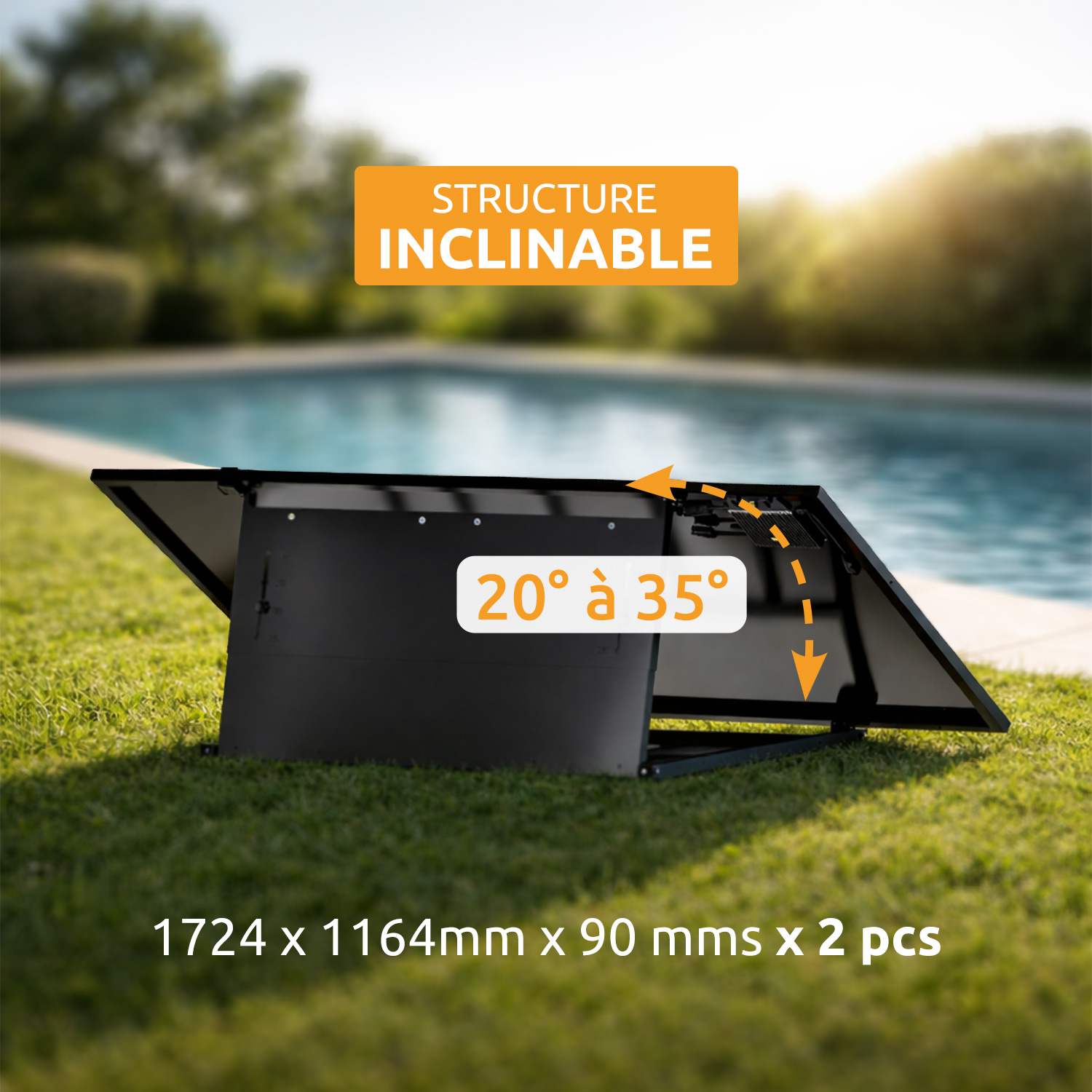 Sistema Solar Plug & Play 900Wp (800W) para Piscina - Ahorro Energético sin Instalación - Imagen 5