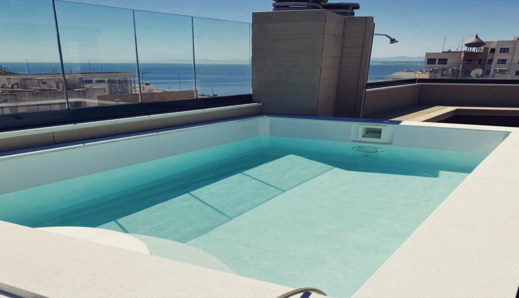 Piscina elevada #Alba