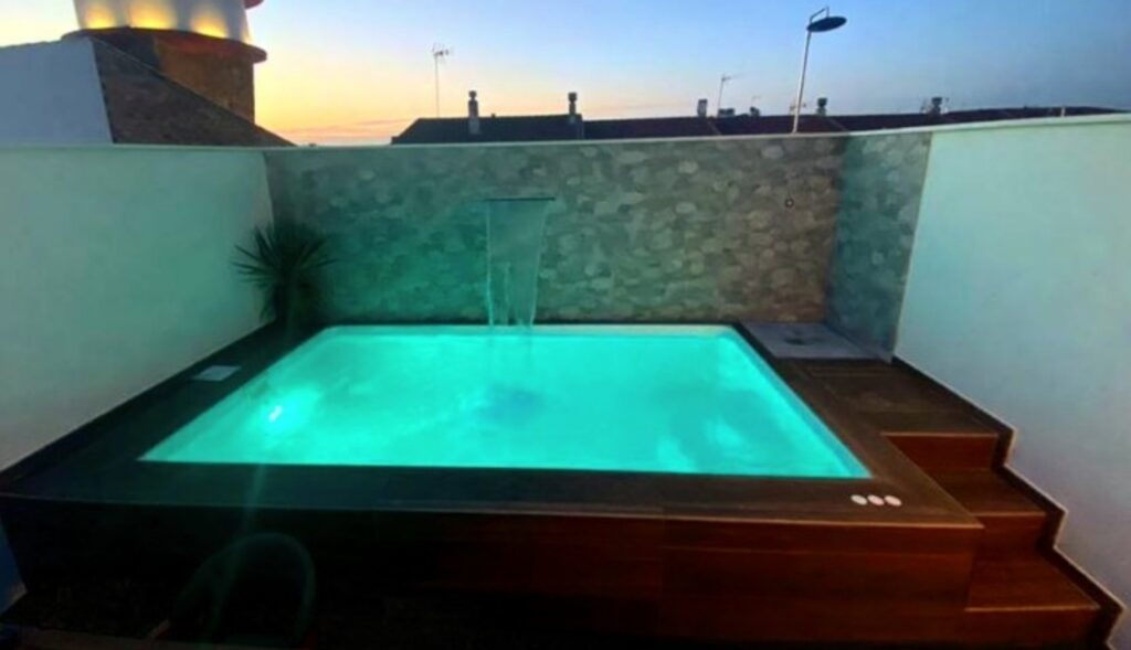 Piscina elevada #Alba