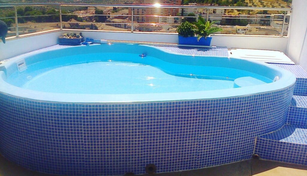Piscina elevada #Amelia