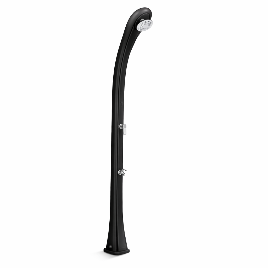 Ducha solar Aura 28L – Diseño funcional para jardín y piscina - Imagen 2