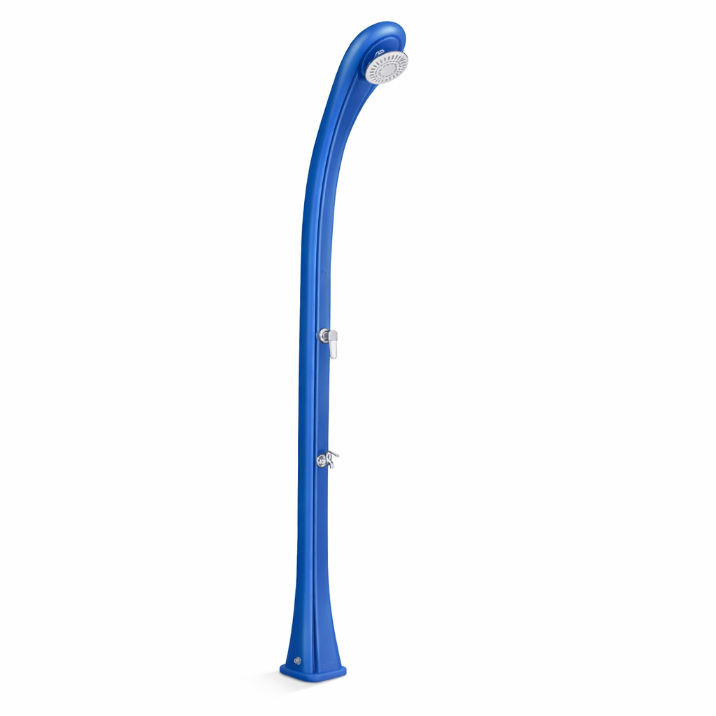 Ducha solar Aura 28L – Diseño funcional para jardín y piscina - Imagen 3