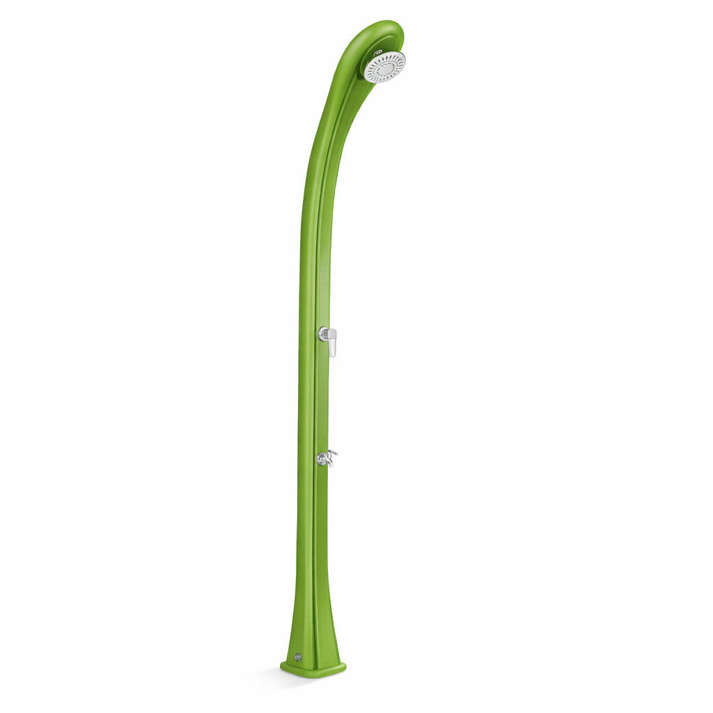 Ducha solar Aura 28L – Diseño funcional para jardín y piscina - Imagen 4