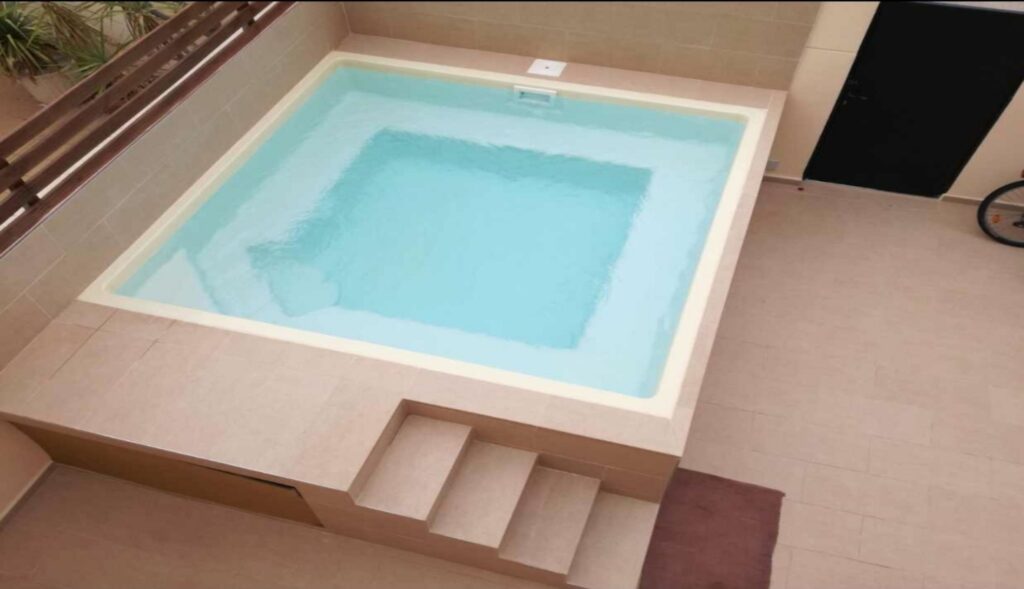 Piscina elevada #Carla