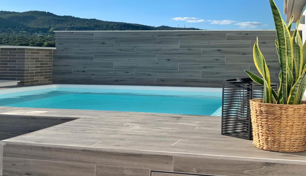 Piscina elevada #Carla