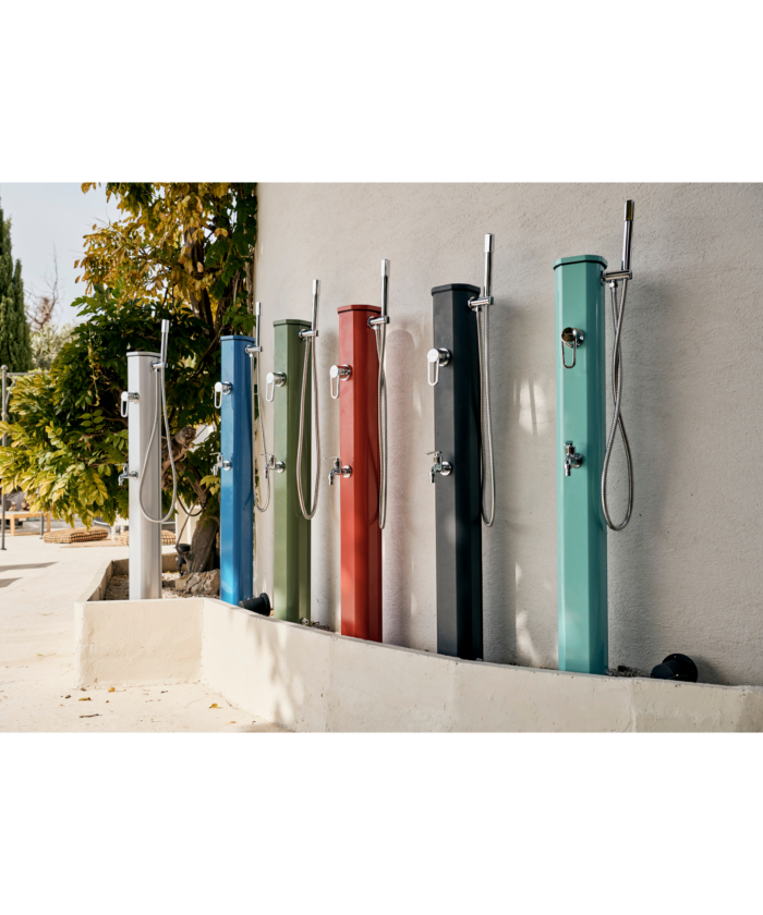 Alternative view of Ducha solar Lía 20L – Compacta y funcional para jardín y piscina