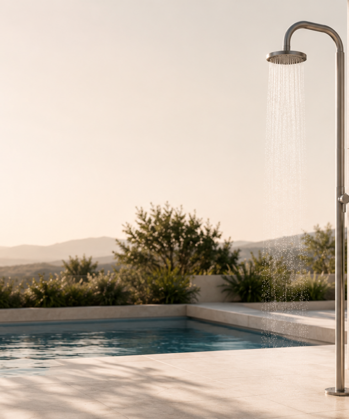 Duchas para piscina